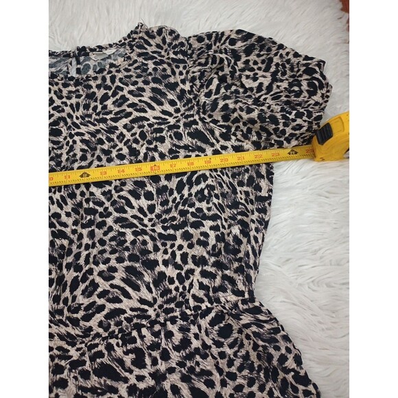 Cato Est. 1946 Women's Animal Print Blouse Plus Size 18/20W Stretch - Picture 4 of 9